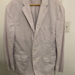 Polo Ralph Lauren seersucker blazer large